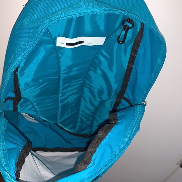 3/$50 Cyan Backpack with City Design - Picture 5 of 5